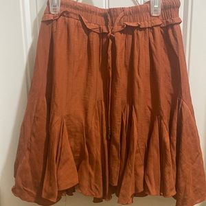 How Very Loved Bohemian Skirt with under shorts-M